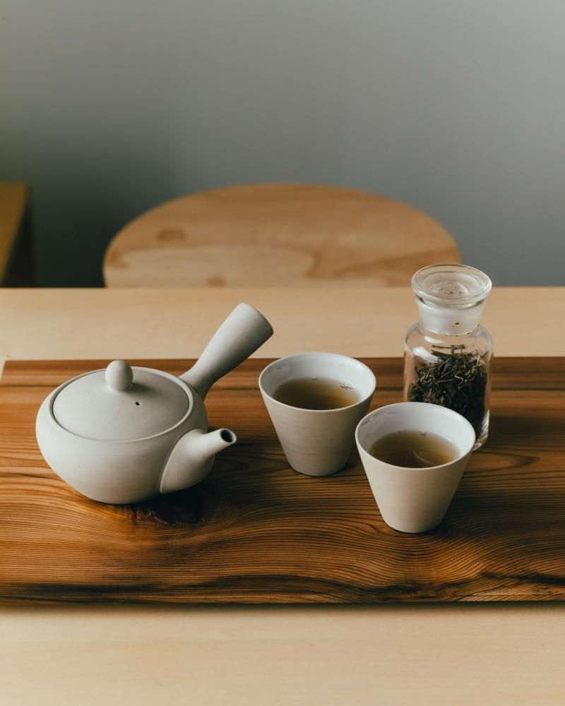 k021/kt021 鉄鉢 急須 白練 - shop | 南景製陶園 | nankei pottery