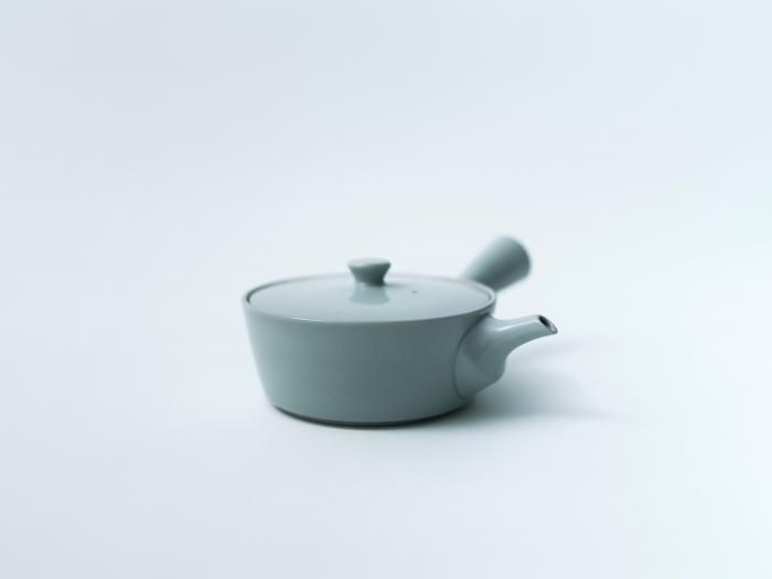 お値下げ　瑪瑙急須 甚秋朱泥平急須 急須 横手急須 - Sazen Tea