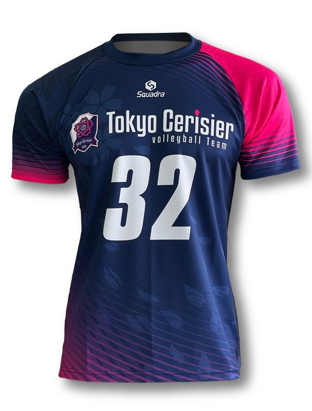 Tokyo Cerisier 2023SEASON AUTHENTIC JERSEY 1st GAMESHIRTS NAVYFor overseas delivery only/ȯѡ
