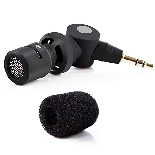 Black Saramonic XM1 Mini Microphone [SRXM1] - WES PREMIUM STORE