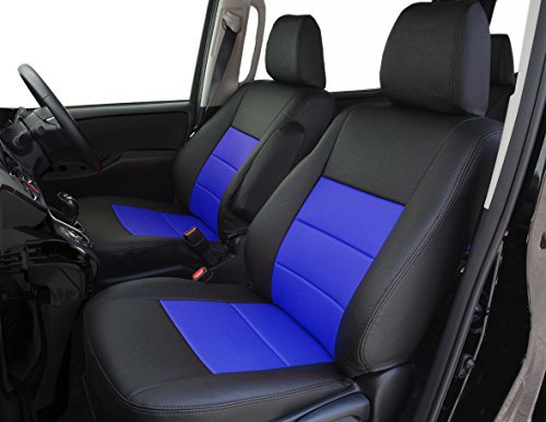 AUTO WEAR オートウェア シートカバー モダン エクシーガ 9823 エクシーガ クロスオーバー7 ブラック + 青色 9823 - WES  PREMIUM STORE
