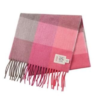 MERINO SCARF Pink Fields