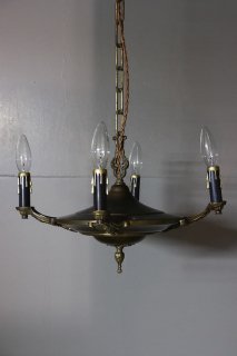 1940s 4-bulbs Chandelier