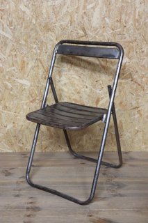 French military Metal Folding Chair