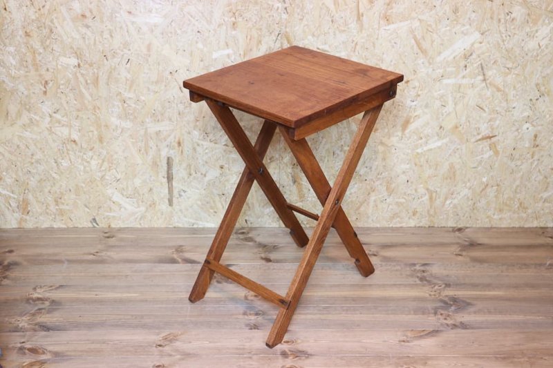 1940s Solid Oak Folding Table ビンテージ フォールディングテーブル/Unknown Furniture