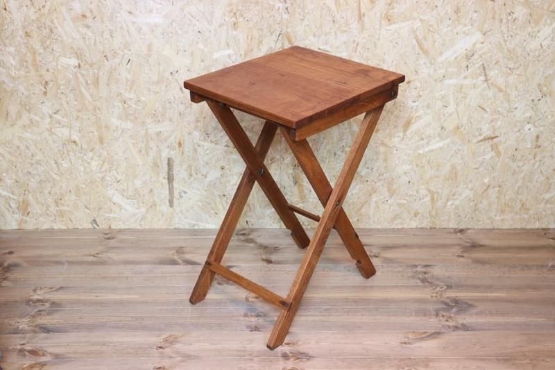 1940s Solid Oak Folding Table ビンテージ フォールディングテーブル/Unknown Furniture