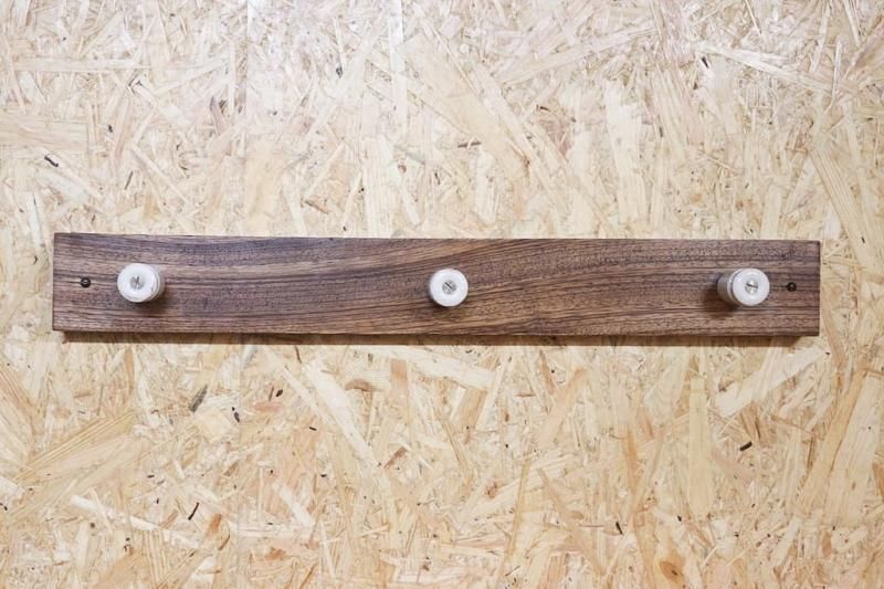 Zebra wood Wall Hanger/ビンテージショップ Unknown Furniture
