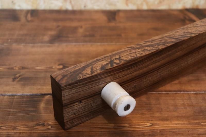 Zebra wood Wall Hanger/ビンテージショップ Unknown Furniture