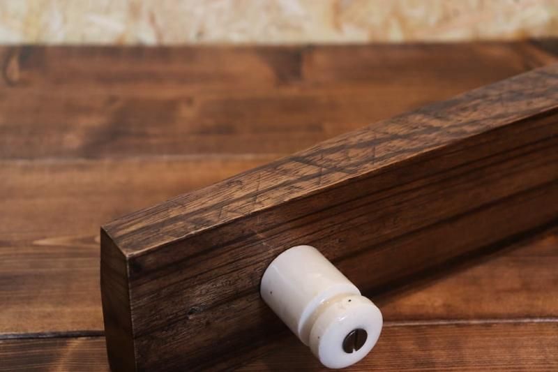 Zebra wood Wall Hanger/ビンテージショップ Unknown Furniture