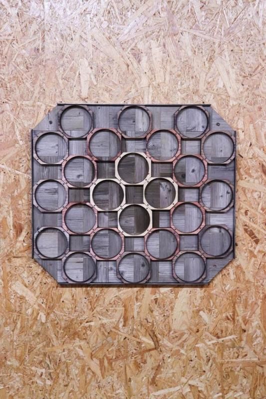 Original Industrial Style Wood Wall Art/ビンテージショップ Original Industrial Style Wood Wall Art/ビンテージショップ