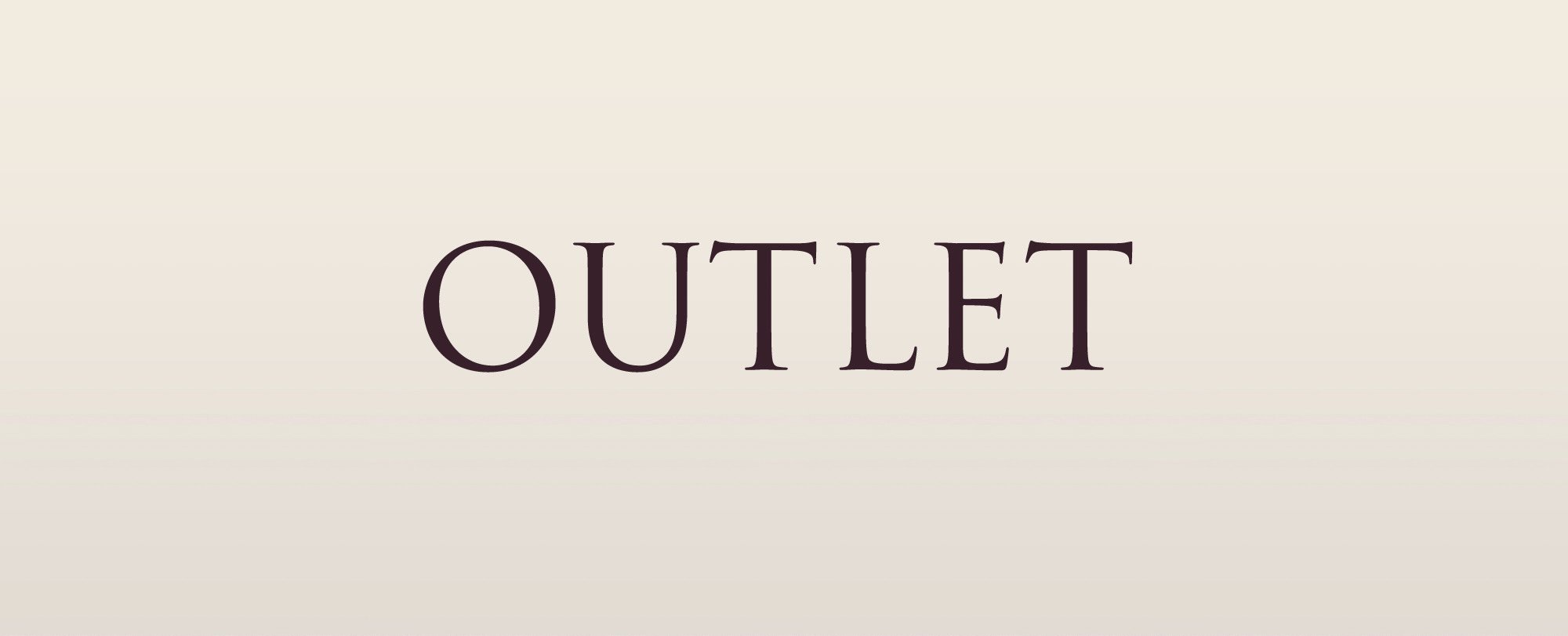 OUTLETバナー