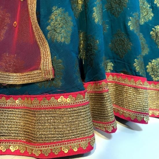 レヘンガ ／ Lehenga ◇◇ インド 民族衣装 ダンス衣装