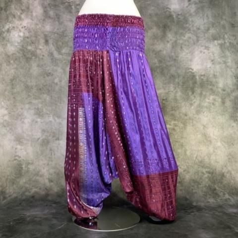 ARULLE ♡ gathered aladdin pants ブラック gathered aladdin pants | ARULLE