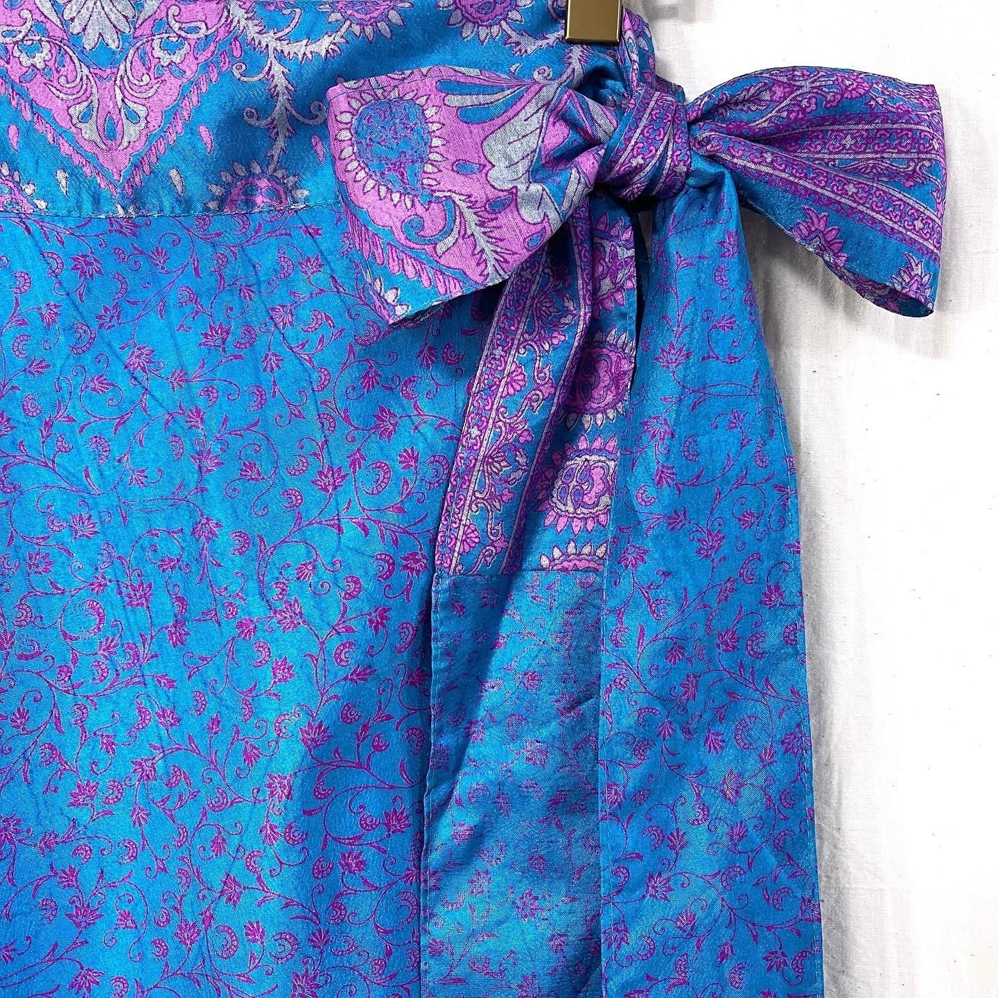 インドサリー巻きスカート no.1～10＜一点モノ＞ - インドファッション