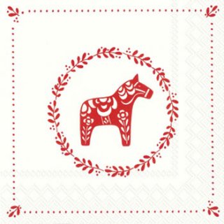 ڡѡʥץ33)IHR5SWEET LITTLE HORSE white red-IH352