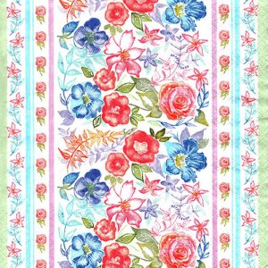 ڡѡʥץ33)Maki5Water Floral Pattern-MA165