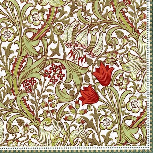 ペーパーナプキン 33 Nuova 5枚 William Morris ウイリアムモリス Green Nu 137 Rose Rose Rose ペーパーナプキンとアートペーパーの専門店 ペーパーナプキン 33 Nuova 5枚 William Morris ウイリアムモリス Green Nu 137 Rose Rose Rose ペーパーナプキンとアートペーパーの専門店