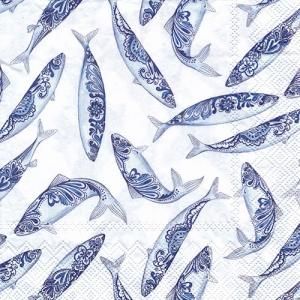 ڡѡʥץ33)IHR5DECORATIVE FISH white-IH553