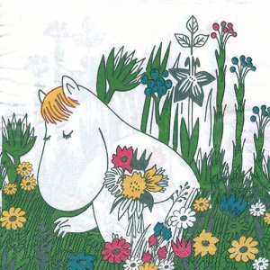 ペーパーナプキン moomin/ムーミン - 【Japan Art Paper】ペーパーナプキン 3000種以上常備5枚～/実店舗有/デコパージュ用紙多数品揃