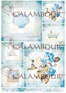 calambour：デコパージュ用ペーパー（デジタルデコパージュペーパー）TCE-02