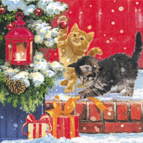 動物たちと一緒に過ごすクリスマスコレクション - 【Japan Art Paper