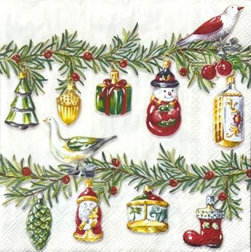 ڡѡʥץ33IHR5CHRISTMAS GARLAND cream - IH693