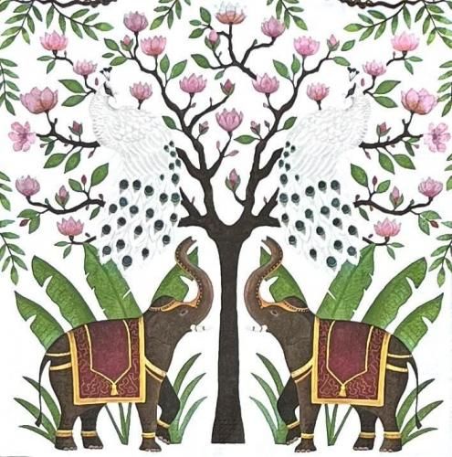 ڡѡʥץ33ppd5Elephants & Peacocks - PP513