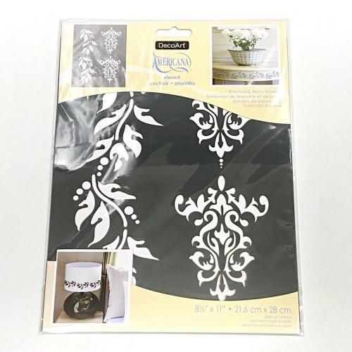 <img class='new_mark_img1' src='https://img.shop-pro.jp/img/new/icons1.gif' style='border:none;display:inline;margin:0px;padding:0px;width:auto;' />DecoArtۥƥ󥷥21.6cm x 28cmBrocade & Berry Borders ASC04