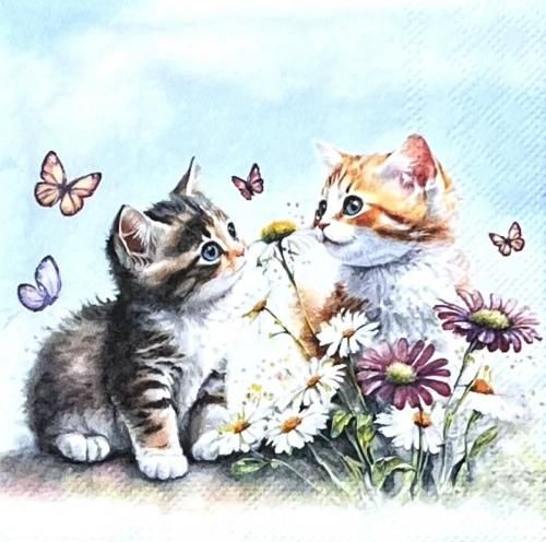 <img class='new_mark_img1' src='https://img.shop-pro.jp/img/new/icons1.gif' style='border:none;display:inline;margin:0px;padding:0px;width:auto;' />ڡѡʥץ25AMB5Kittens in flower field -AM7125