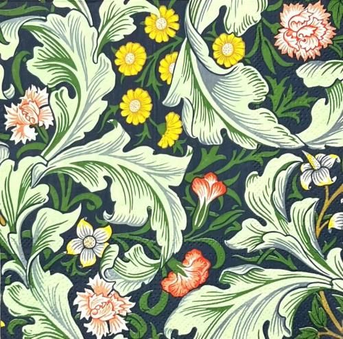 ウィリアムモリス ヴァイン vine スクエアプレート 2枚 V&A William