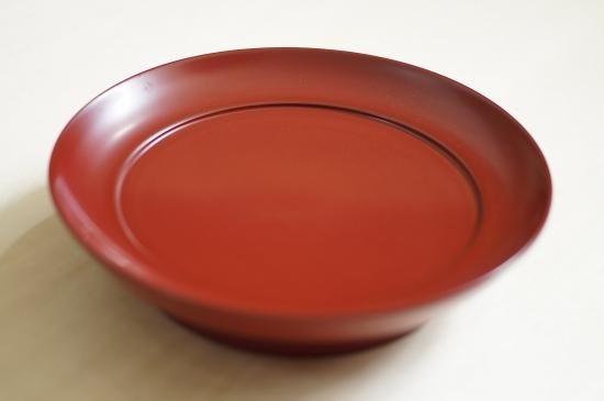 浄法寺漆器 椿皿（5寸）朱 - うつわと暮らしの道具 mokodi モコディ