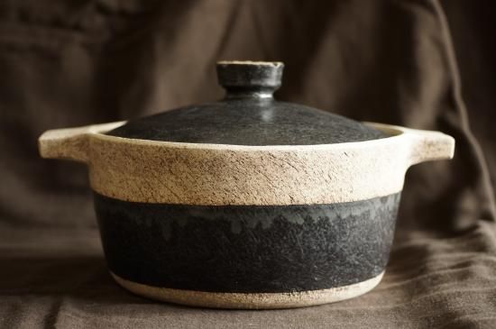 吉林三千代　鍋 ブービースタジオ boobeestudio 吉林三千代さん土鍋 鳥 煮込み鍋