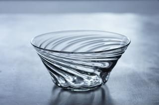 【美品】おおやぶみよ 鉢 2点セット おおやぶみよ＿モールリーフ浅鉢（アクアブルー縁ピンク） | HIZUKI