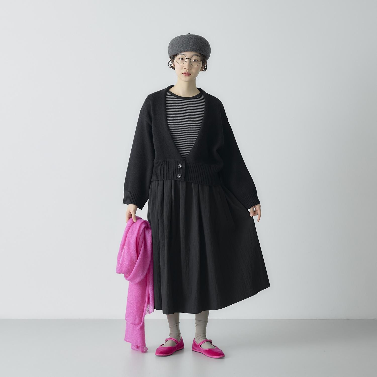 ウールカシュクールカーディガン・19-24264 - French Bull Official