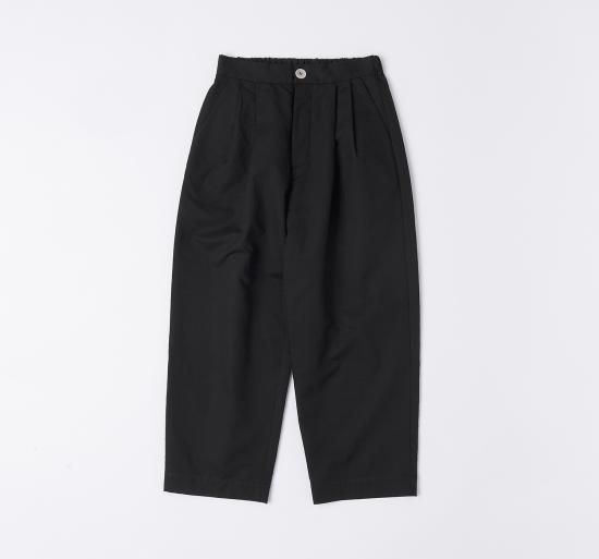 お歳暮 2025 40％OFF】コットンタックストレートパンツ・19-22231 French - パンツ