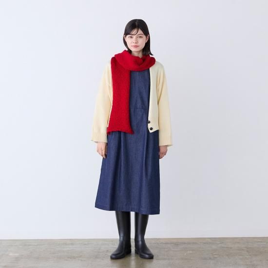 kicuri ノーカラーウールカーディガン ウールカシュクールカーディガン・19-24264 - French Bull