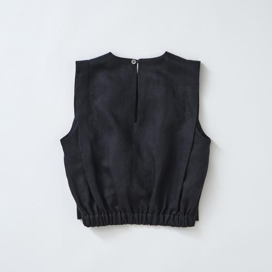 35％OFF】 buoybuoy】高密度リネンベスト トップス - トップス