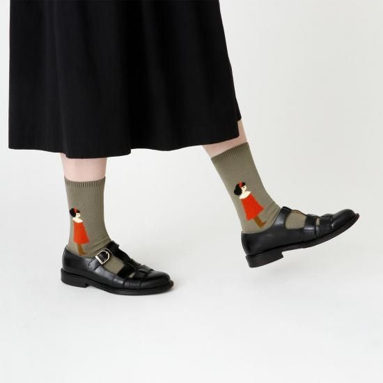 BONHEURです。 カップルソックスbonheur・11-25251 - French Bull Official