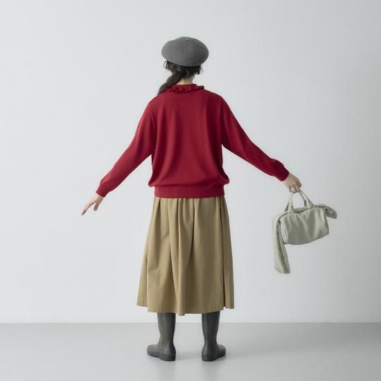 cion コットンギャザースカートベージュ新品未使用 コットンギャザースカート・19-25265 - French Bull Official online shop