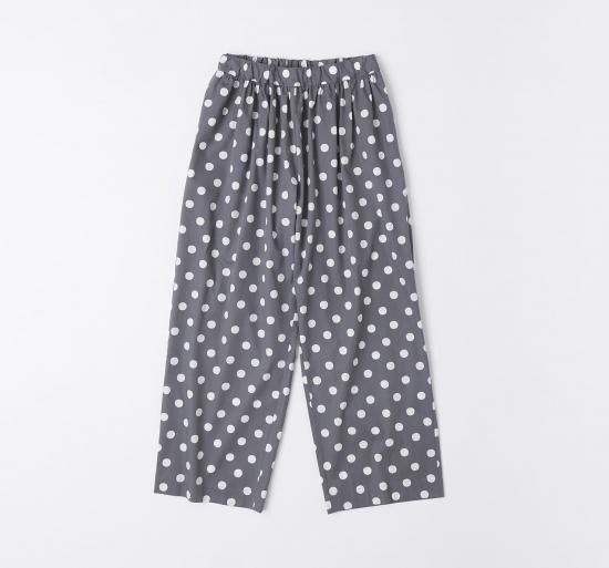 <img class='new_mark_img1' src='https://img.shop-pro.jp/img/new/icons24.gif' style='border:none;display:inline;margin:0px;padding:0px;width:auto;' />【アウトレット】コットンレーヨンドットワイドパンツ・19-18221