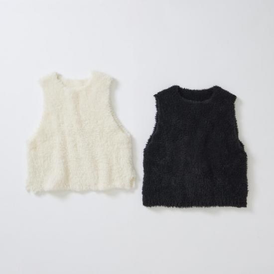 アルパカ混モールベスト・19-25268 - French Bull Official online shop