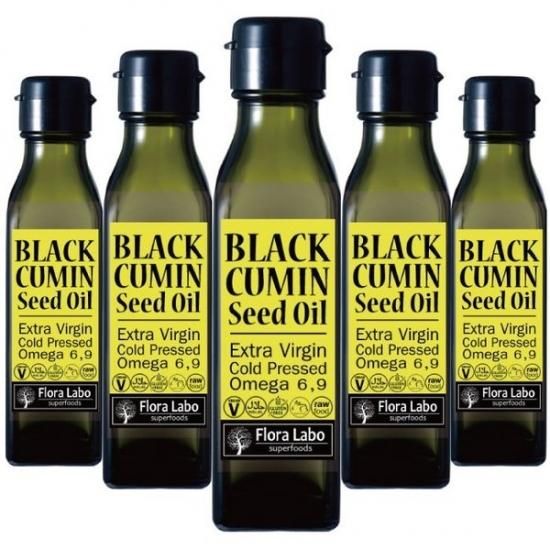 5本セット ドイツ産 エキストラバージン ブラッククミンシードオイル 120ml 5本セット ドイツ産 エキストラバージン ブラッククミンシードオイル 120ml
