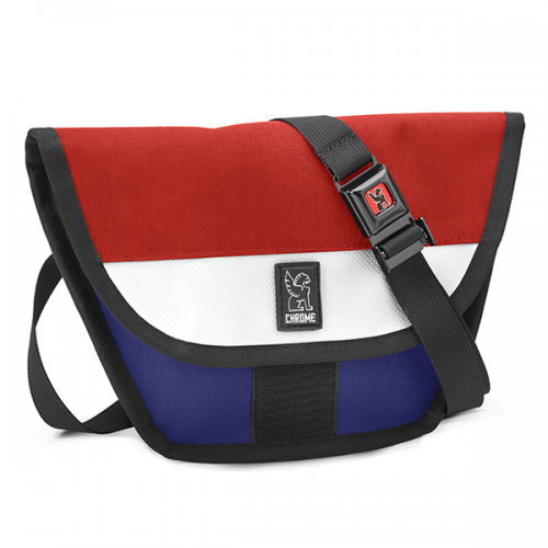 CHROME / HIP SLING  BLUE/RED 