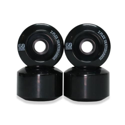 Z-FLEX Z-PRO WHEELS BLACK 60mm 90A