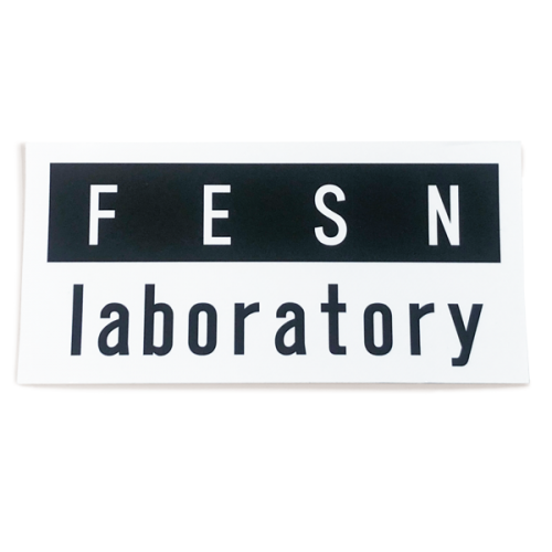 FESN laboratory LOGO STICKER (120mmx58mm)
