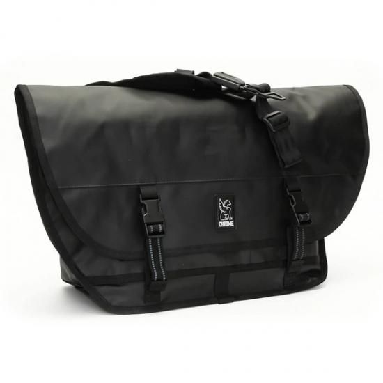 CHROME / CITIZEN TARP MESSENGER BAG BLACKxBLACK - FESN