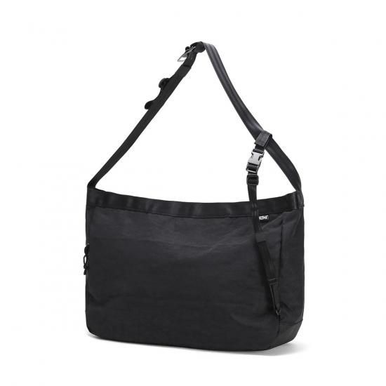 CHROME / NEWSPAPER MESSENGER / BLACK - FESN / LIBE BRAND UNIVS.