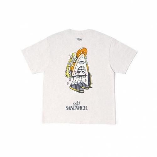 odd CIRKUS x RFW collab / odd SANDWICH T-shirts / Washed Heather Grey