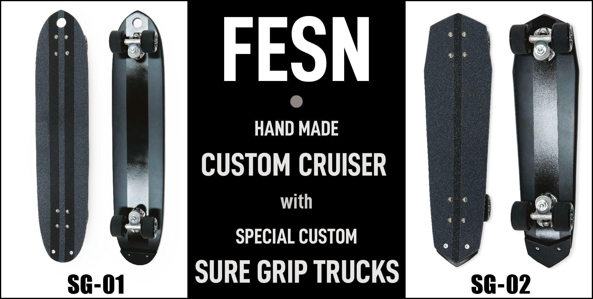 FESN solid skate 鴉 ボム クルーザー スケートボード森田貴宏