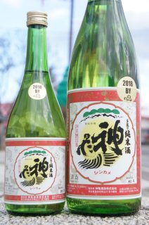 《辛口》純米酒・神亀（しんかめ）華吹雪 RED・埼玉県 神亀酒造